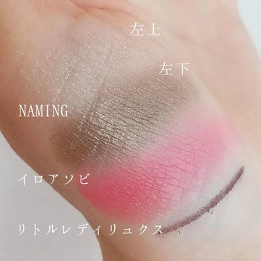 COLORFUL EYE PALETTE/NAMING./パウダーアイシャドウを使ったクチコミ（3枚目）