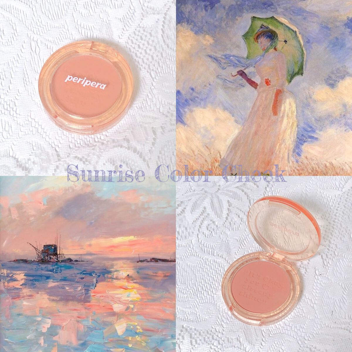 ピュア ブラッシュド サンシャイン チーク 04 HAZEL ORANGE(おべんきょモード)/PERIPERA/パウダーチークを使ったクチコミ（1枚目）