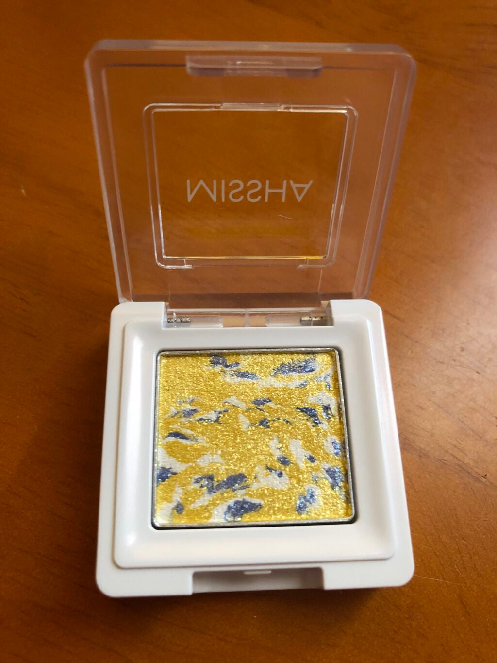 グリッタープリズム シャドウ/MISSHA/グリッターを使ったクチコミ(3枚目)