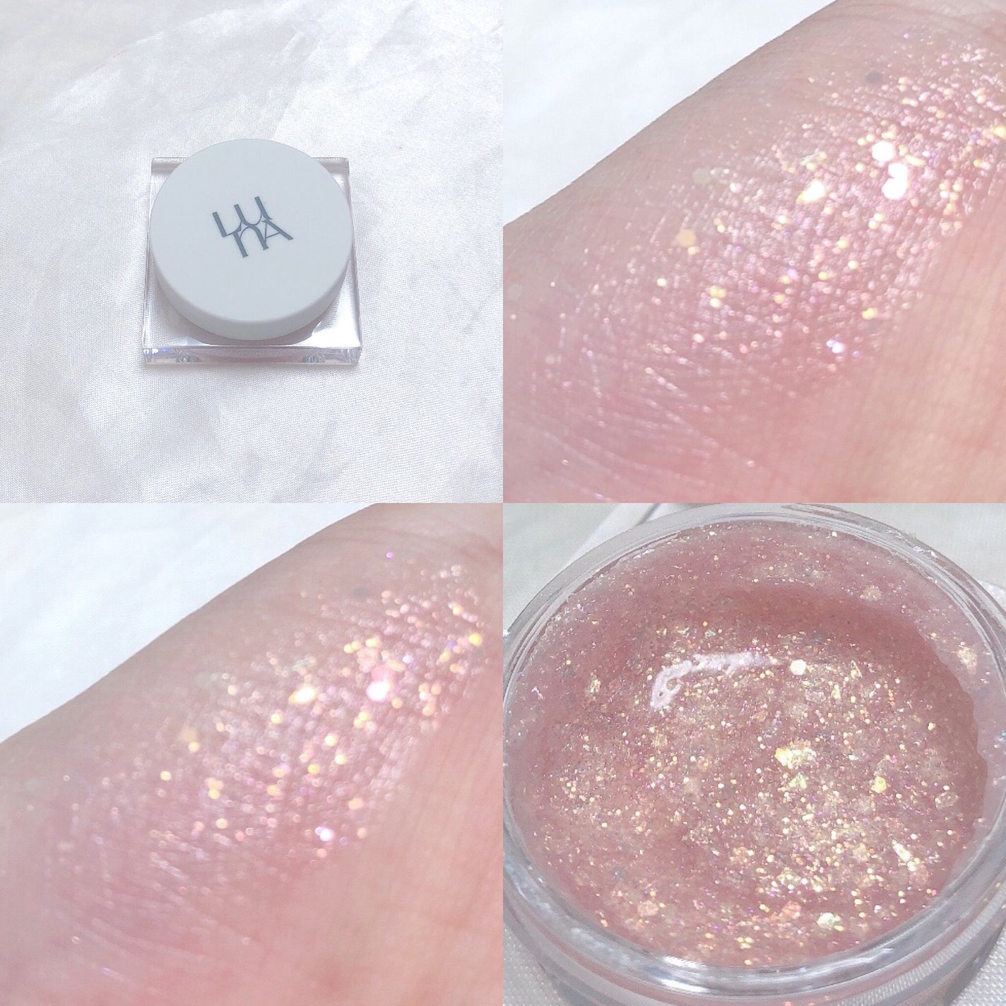 バレンタインボックス3ローズモーメント/VAVI MELLO/アイシャドウパレットを使ったクチコミ(3枚目)