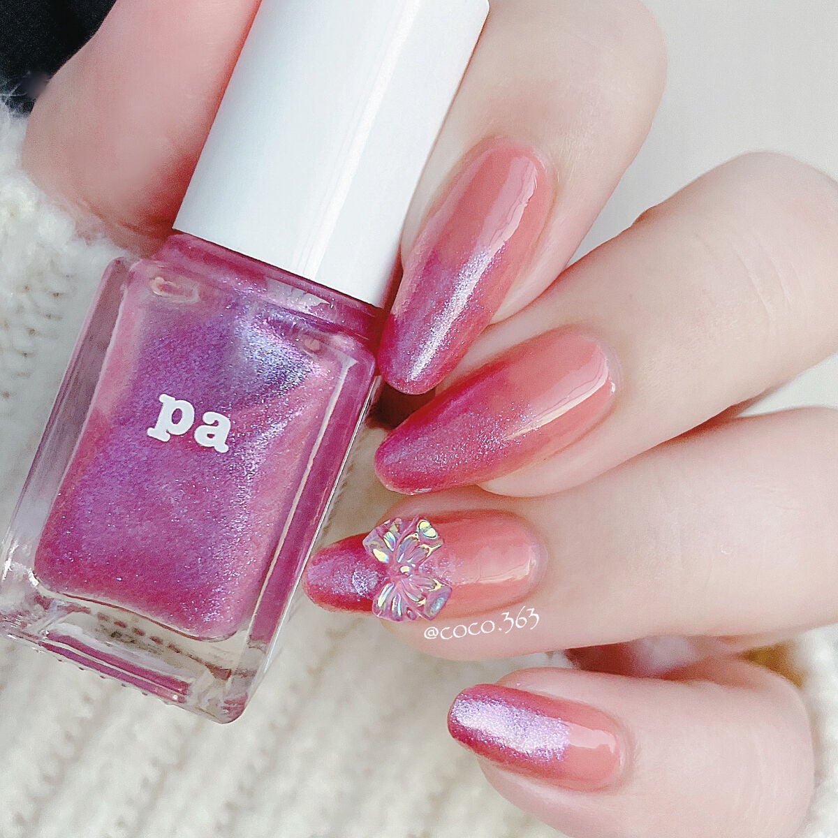 pa ネイルカラー プレミア/pa nail collective/マニキュアを使ったクチコミ(2枚目)