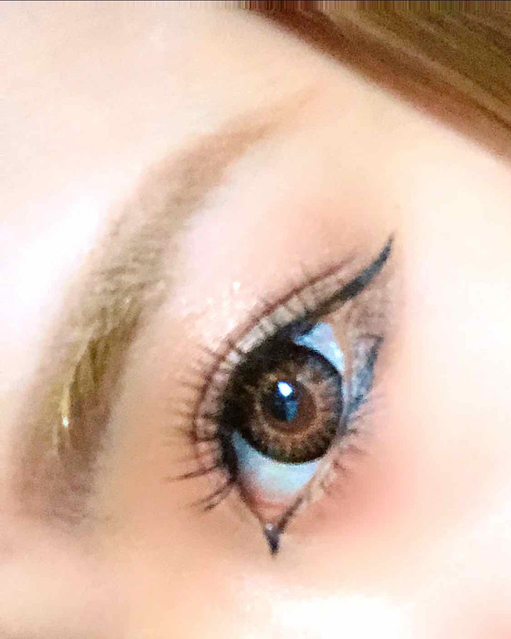 スーパーシャープライナーEX2.0/KATE/リキッドアイライナーを使ったクチコミ（1枚目）