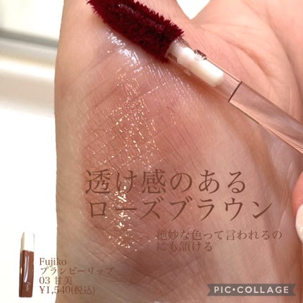 プランピーリップ/Fujiko/リップグロスを使ったクチコミ(2枚目)