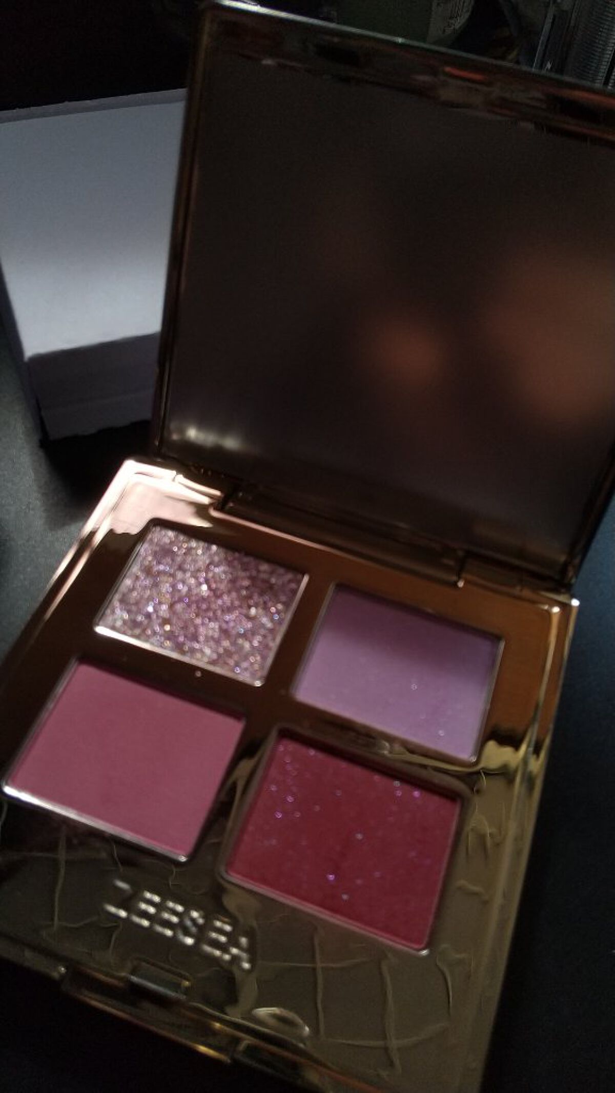 ドリームランドアイシャドウ ( 4シェード )/ZEESEA/アイシャドウパレットを使ったクチコミ（3枚目）