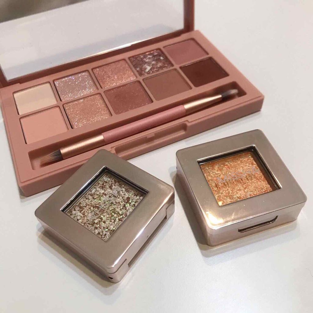 グリッタープリズム シャドウ/MISSHA/グリッターを使ったクチコミ（2枚目）