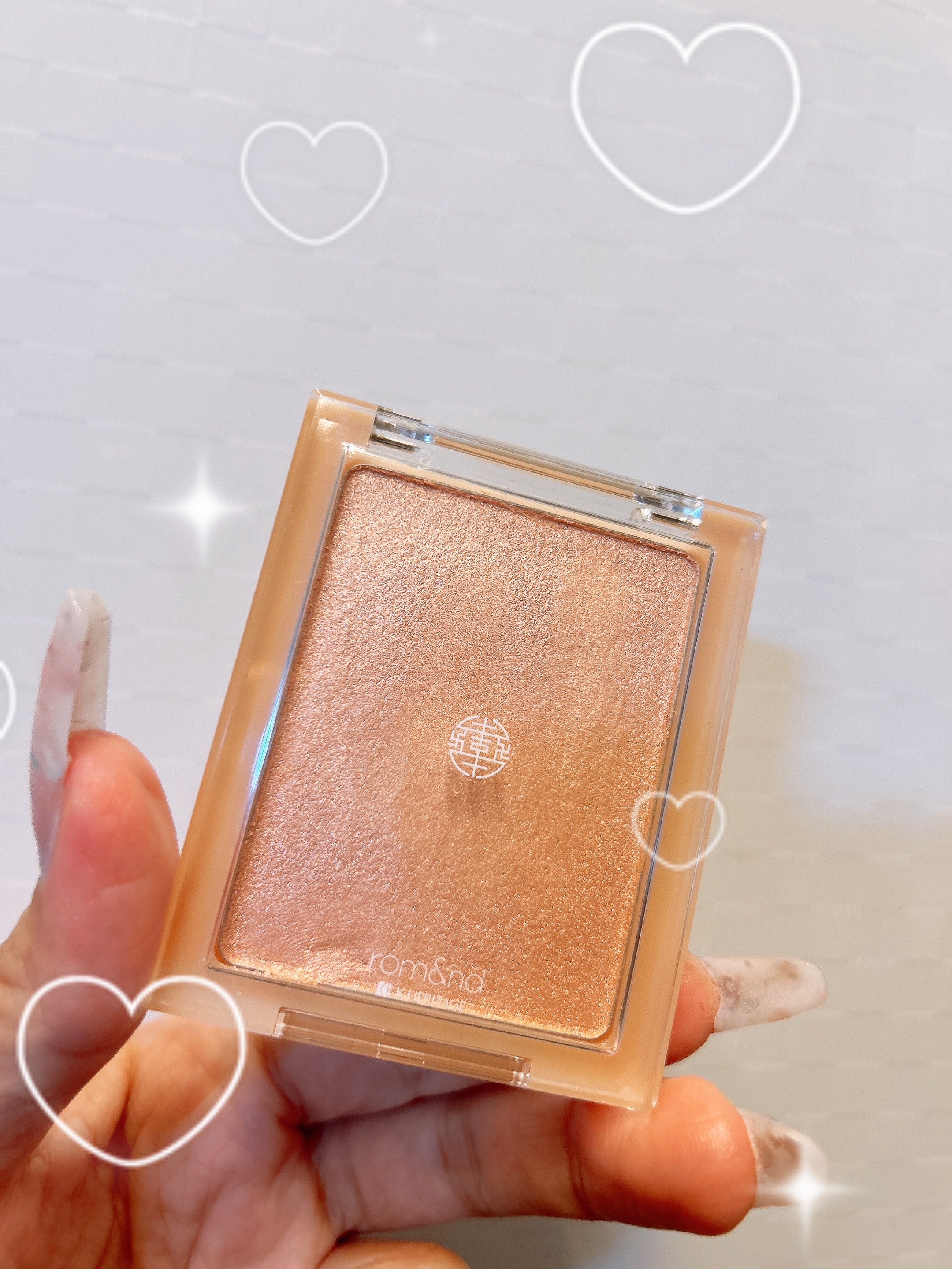 ヴェールライター/rom&nd/パウダーハイライトを使ったクチコミ（1枚目）