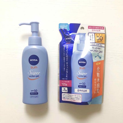 ニベアサン ウォータージェル SPF50/ニベア/日焼け止め・UVケアを使ったクチコミ(1枚目)