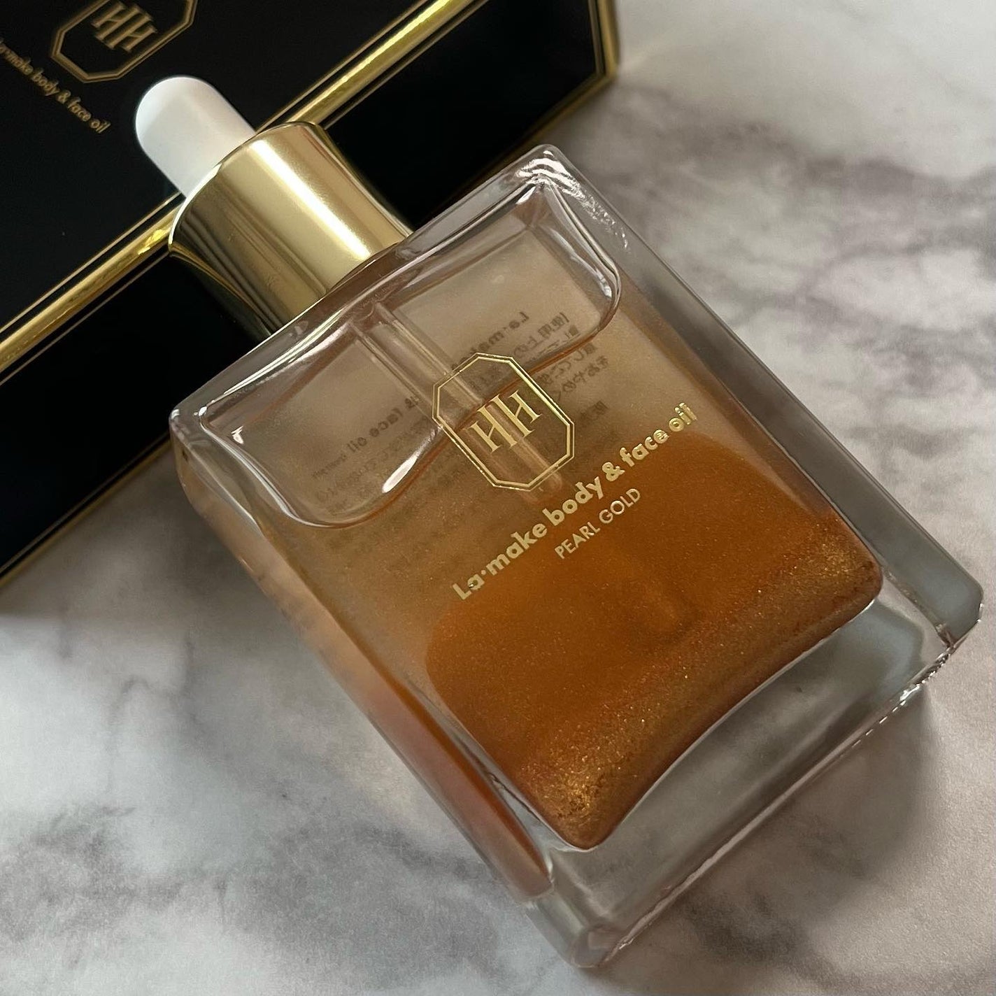 ラ・メイク ボディ&フェイスオイル/H×H/ボディオイルを使ったクチコミ(4枚目)