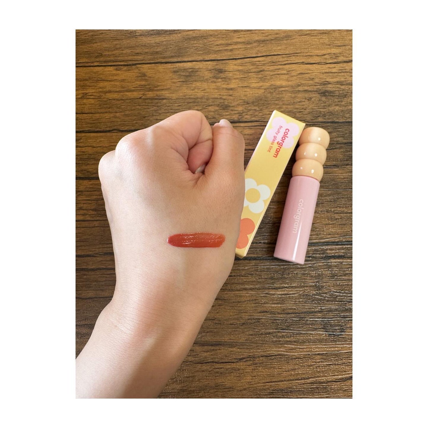 タンフルグラスティント/Colorgram/リップティントを使ったクチコミ(3枚目)