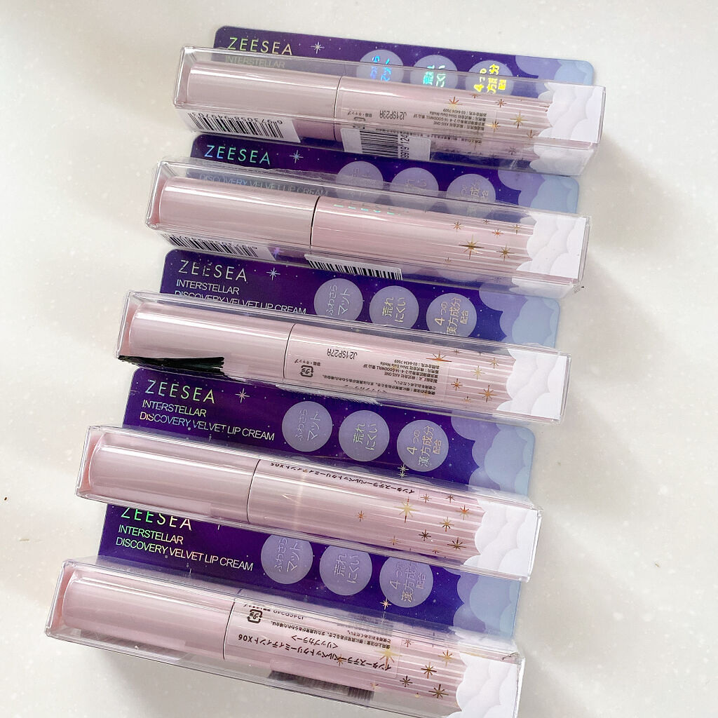 ベルベットクリーミィティント　 /ZEESEA/リップティントを使ったクチコミ（2枚目）