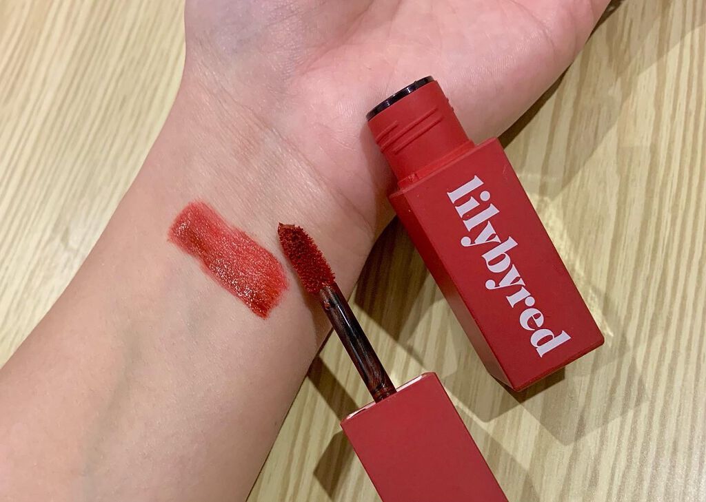 ムードライアー ベルベットティント/lilybyred/リップティントを使ったクチコミ(3枚目)