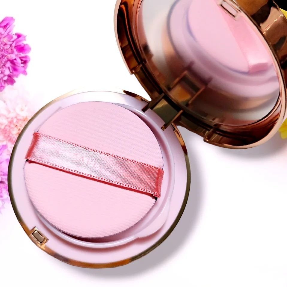 ピンクティーツリーカバークッション/APLIN/クッションファンデーションを使ったクチコミ（3枚目）