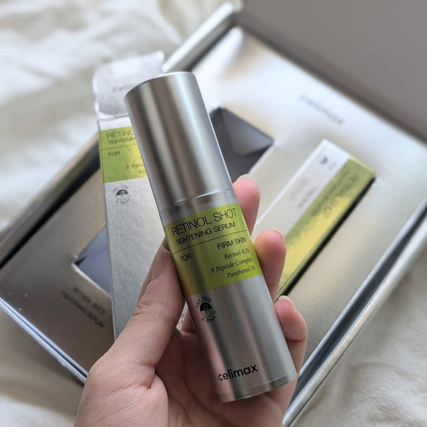 THE ビタA レチノールショット タイトニングセラム /celimax/美容液を使ったクチコミ(4枚目)