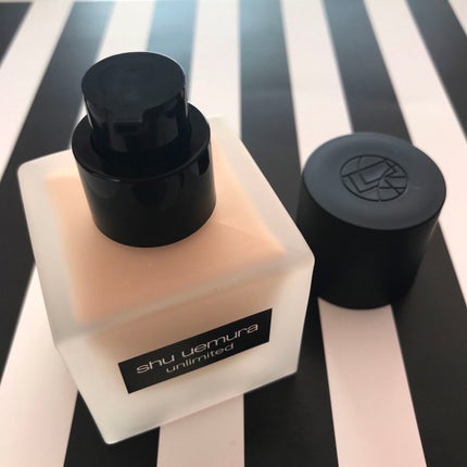 (旧)アンリミテッド ラスティング フルイド/shu uemura/リキッドファンデーションを使ったクチコミ(2枚目)