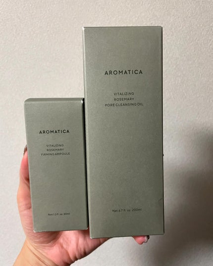 ローズマリークレンジングオイル/AROMATICA/オイルクレンジングを使ったクチコミ(2枚目)