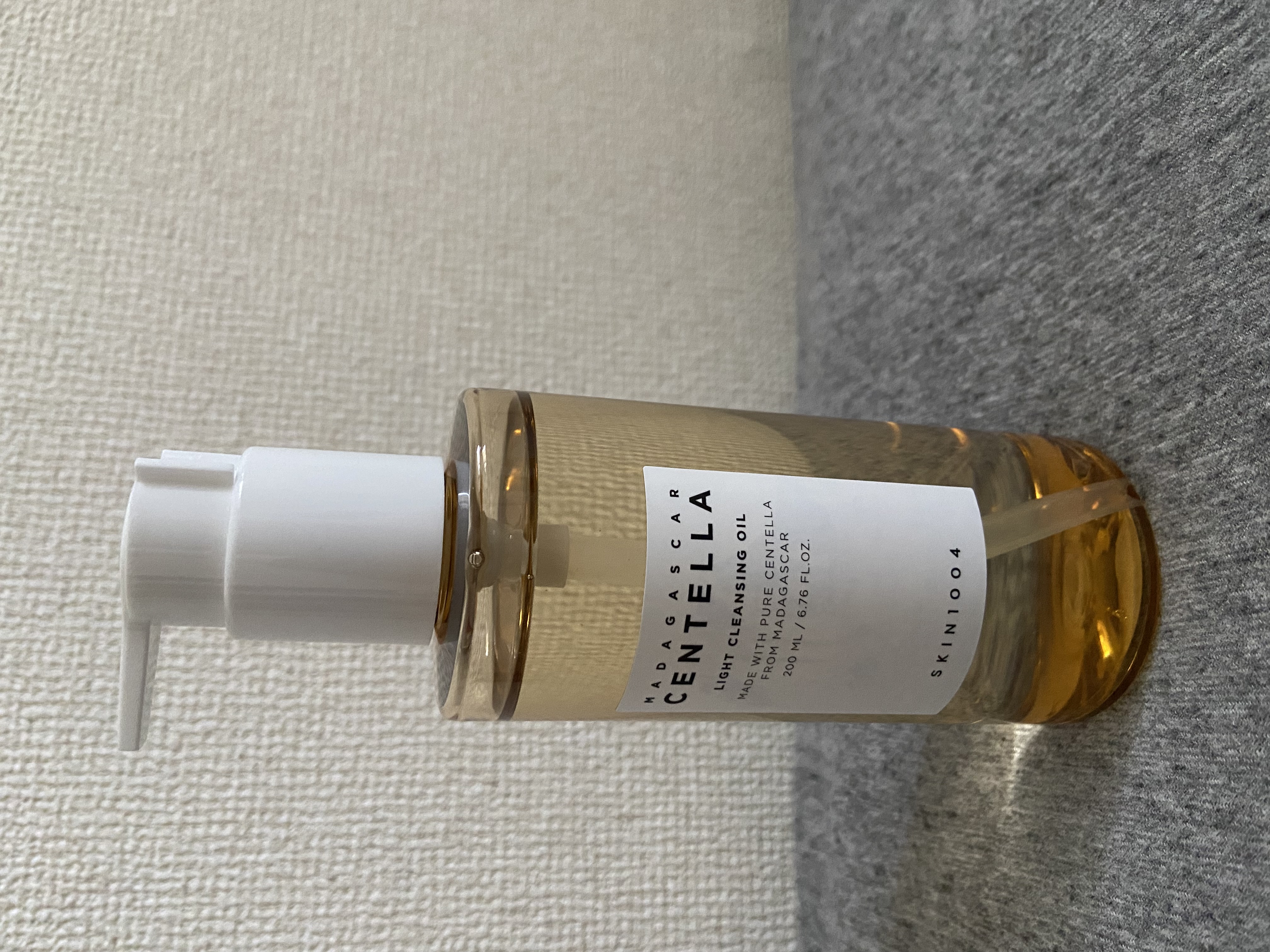 センテラ ライトクレンジングオイル/SKIN1004/オイルクレンジングを使ったクチコミ（2枚目）