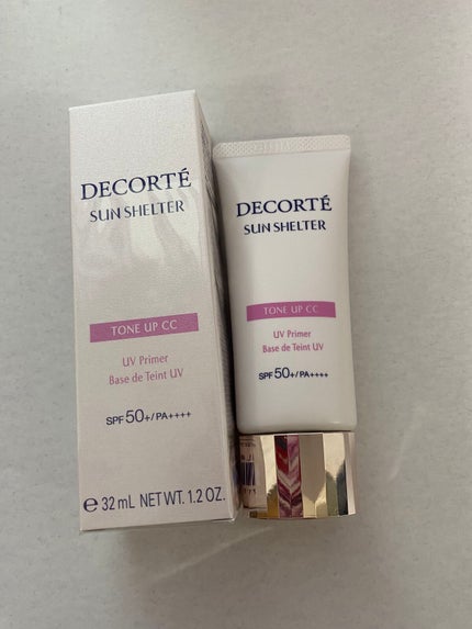 サンシェルター トーンアップCC/DECORTÉ/CCクリームを使ったクチコミ(1枚目)