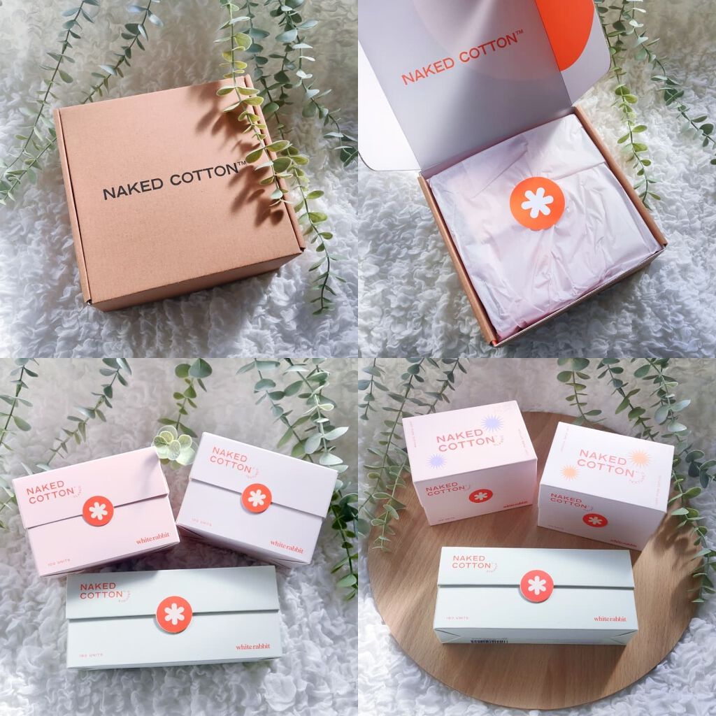 NAKED COTTON CLASSIC/White Rabbit/コットンを使ったクチコミ(2枚目)