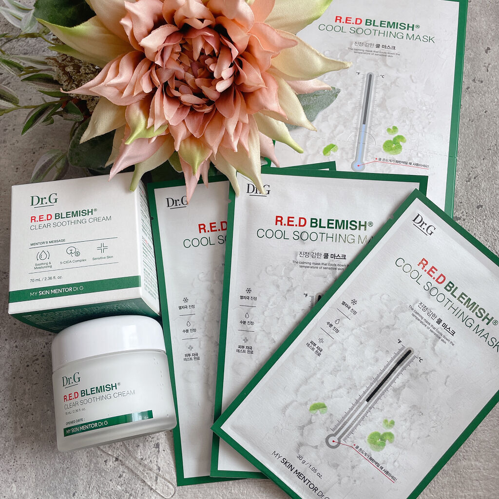 レッドB・Cスムージングクリーム/Dr.G/フェイスクリームを使ったクチコミ（2枚目）