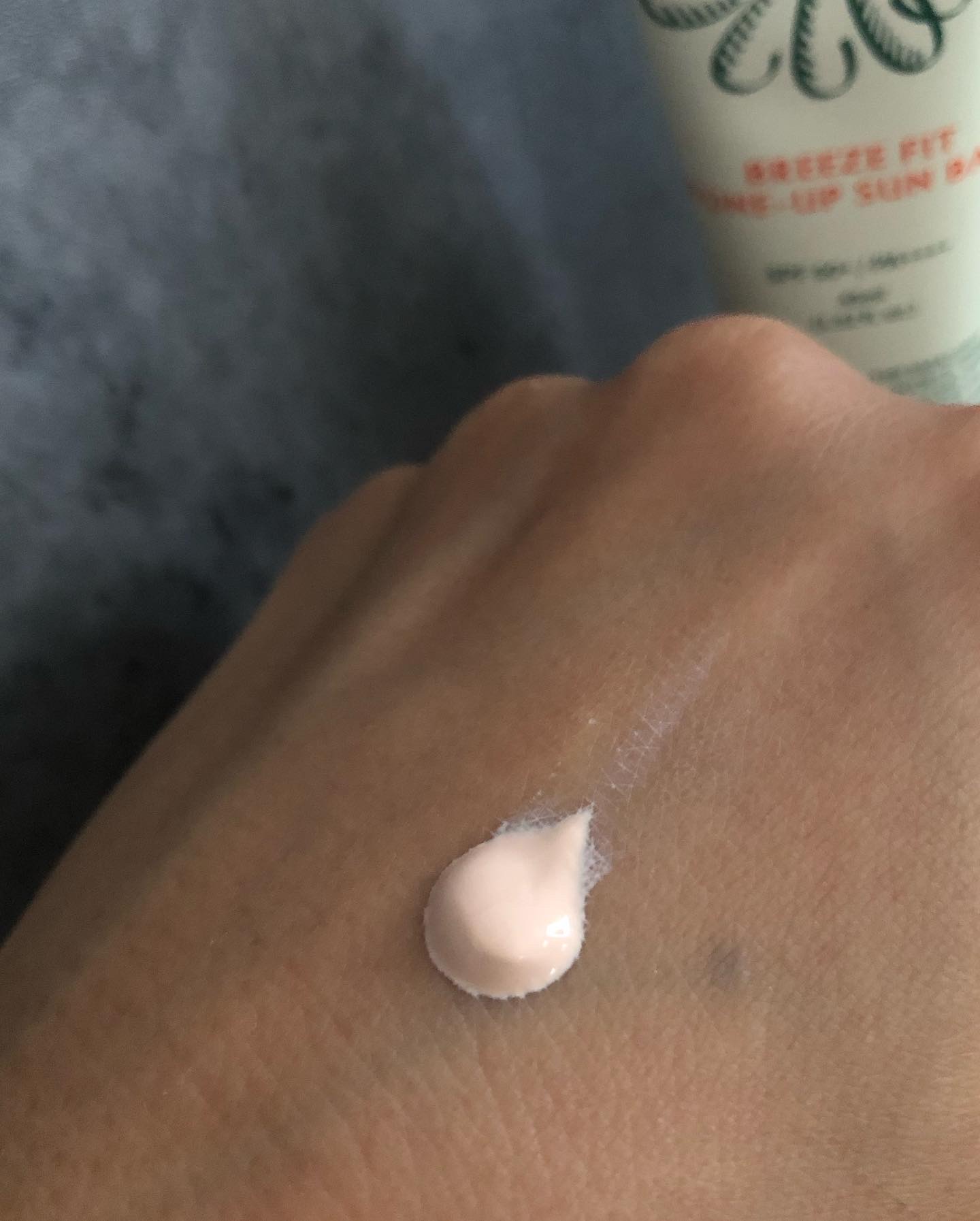 ブリーズフィット トーンアップ サンベース/BROOKESIA/日焼け止めクリームを使ったクチコミ（3枚目）