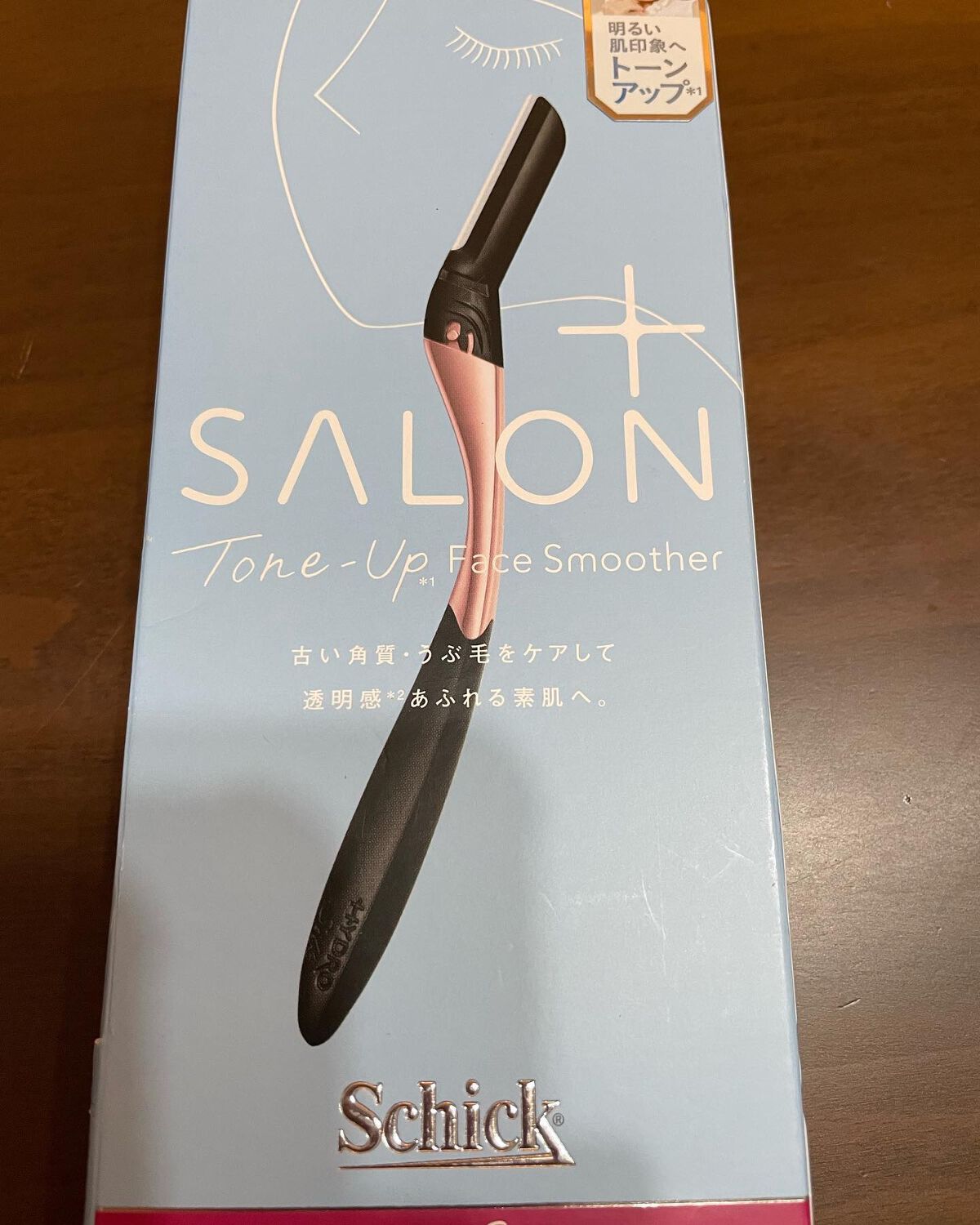サロンプラス トーンアップ フェイススムーサー ホルダー（刃付き）/サロンプラス/シェーバーを使ったクチコミ（1枚目）