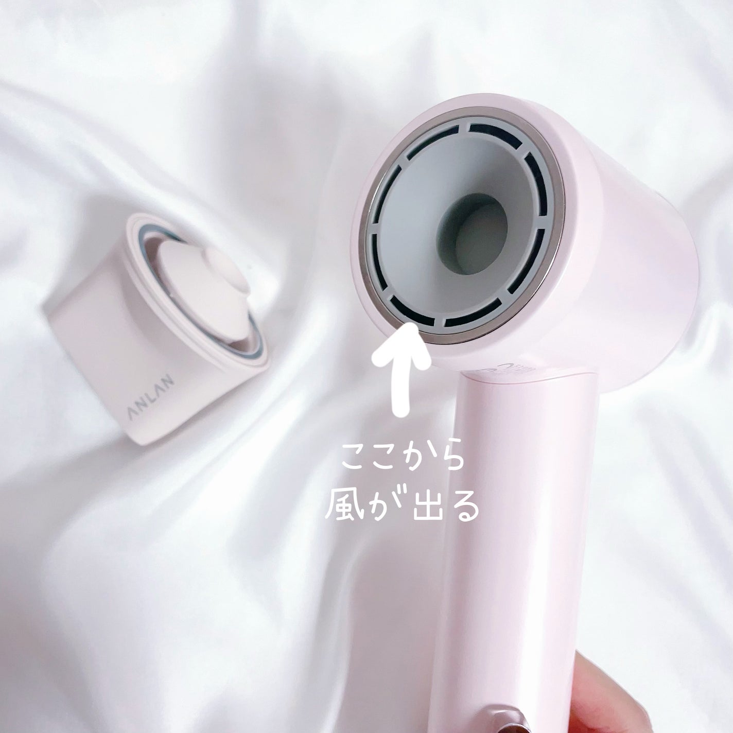 ダブルケアドライヤー/ANLAN/ドライヤーを使ったクチコミ(3枚目)