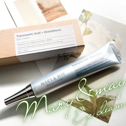 トラネキサム酸+グルタチオン アイクリーム/MARY&MAY/アイケア・アイクリームを使ったクチコミ(1枚目)