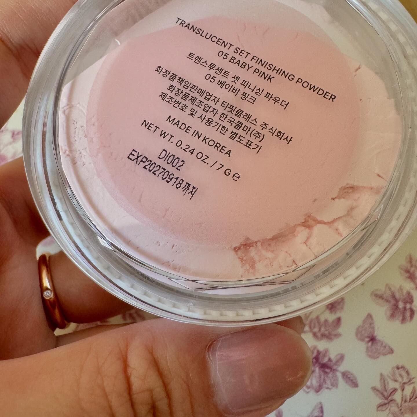 トランスルーセントセットフィニッシングパウダー/TFIT/ルースパウダーを使ったクチコミ（2枚目）