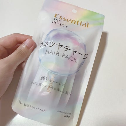 ザビューティ うるツヤチャージヘアパック/エッセンシャル/ヘアマスク・ヘアパックを使ったクチコミ(2枚目)