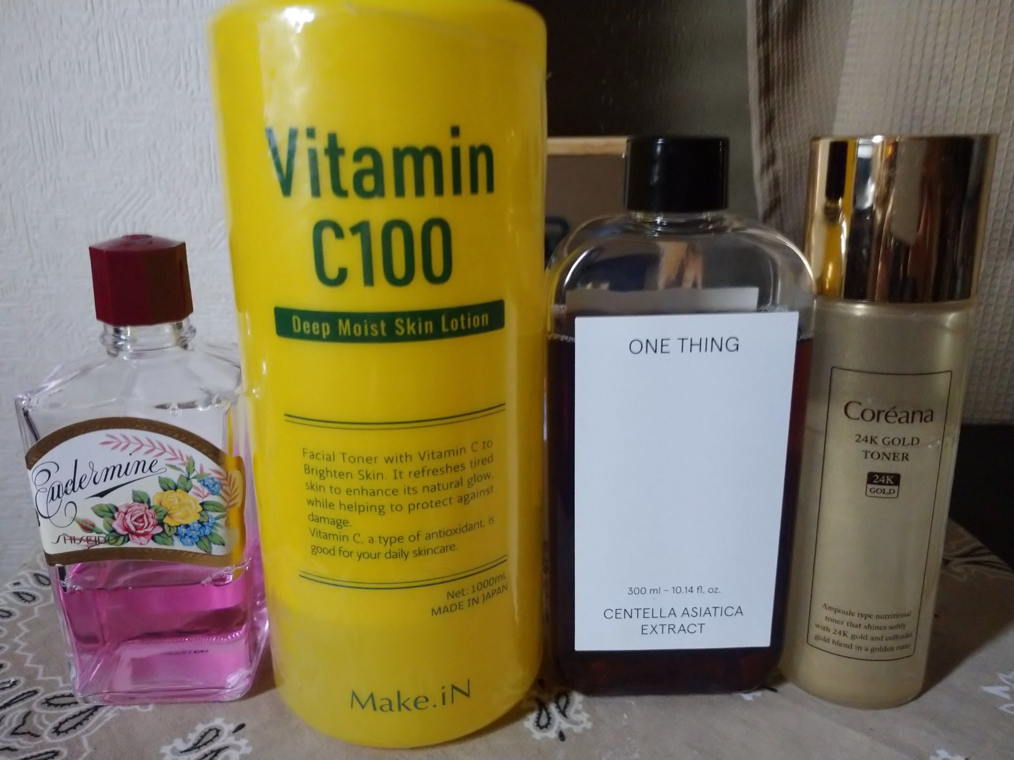 24K GOLD TONER/Coreana/化粧水を使ったクチコミ（1枚目）