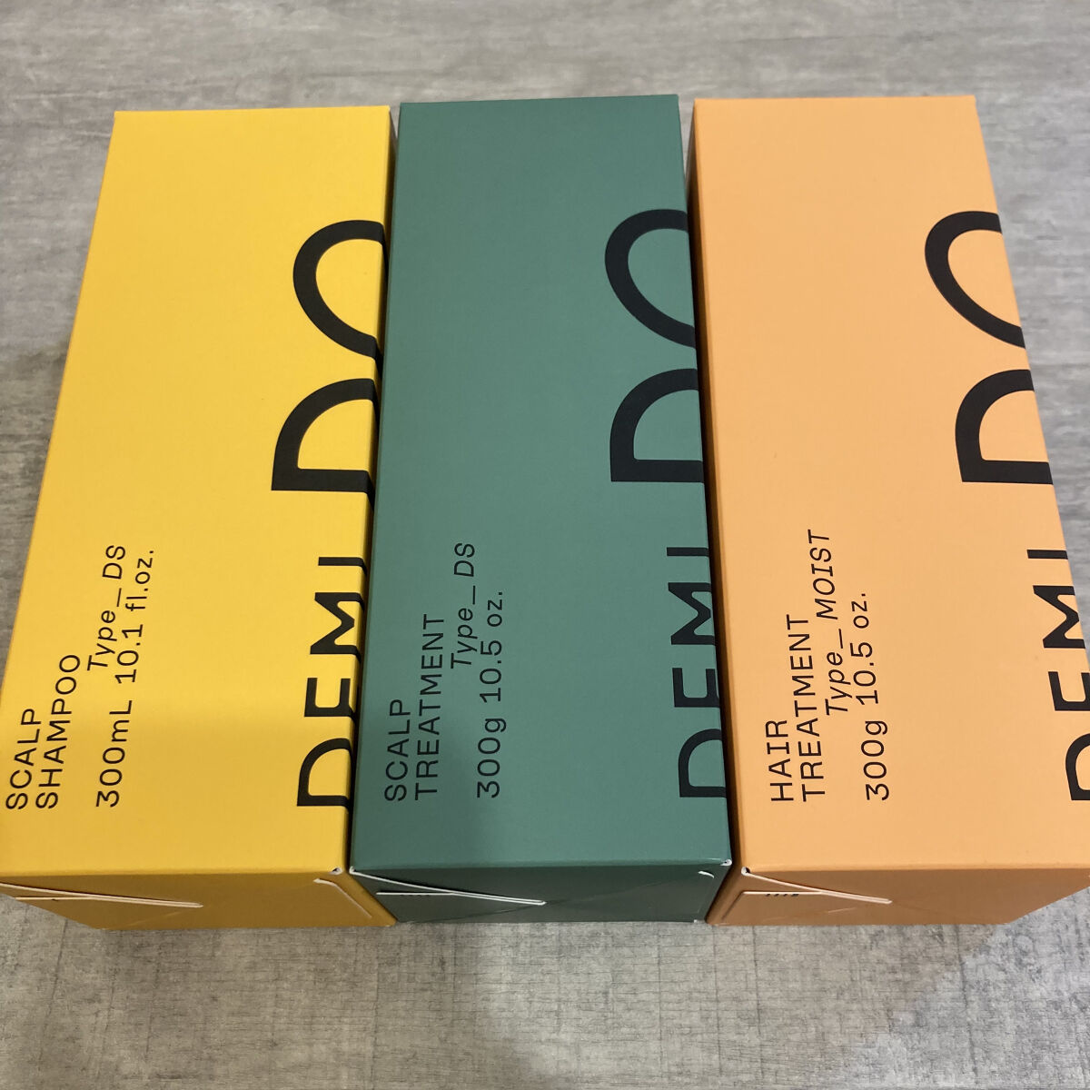 スカルプシャンプー/ トリートメント タイプ MS トリートメント 300g/DEMI DO/サロンシャンプーを使ったクチコミ（1枚目）