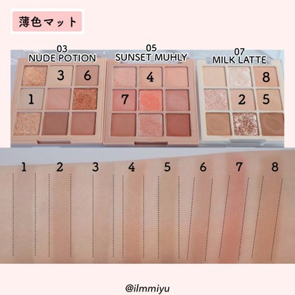 シャドウパレット/dasique/アイシャドウパレットを使ったクチコミ(6枚目)