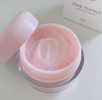 ピンクティーツリークリーム/APLIN/フェイスクリームを使ったクチコミ(3枚目)