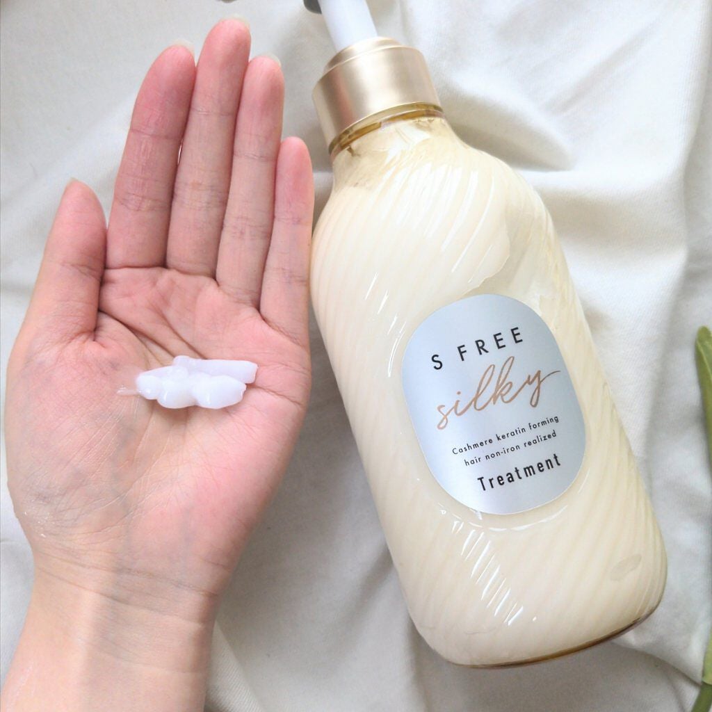 シャンプー シルキースムース/トリートメント シルキースムース /S FREE/市販シャンプーを使ったクチコミ(3枚目)