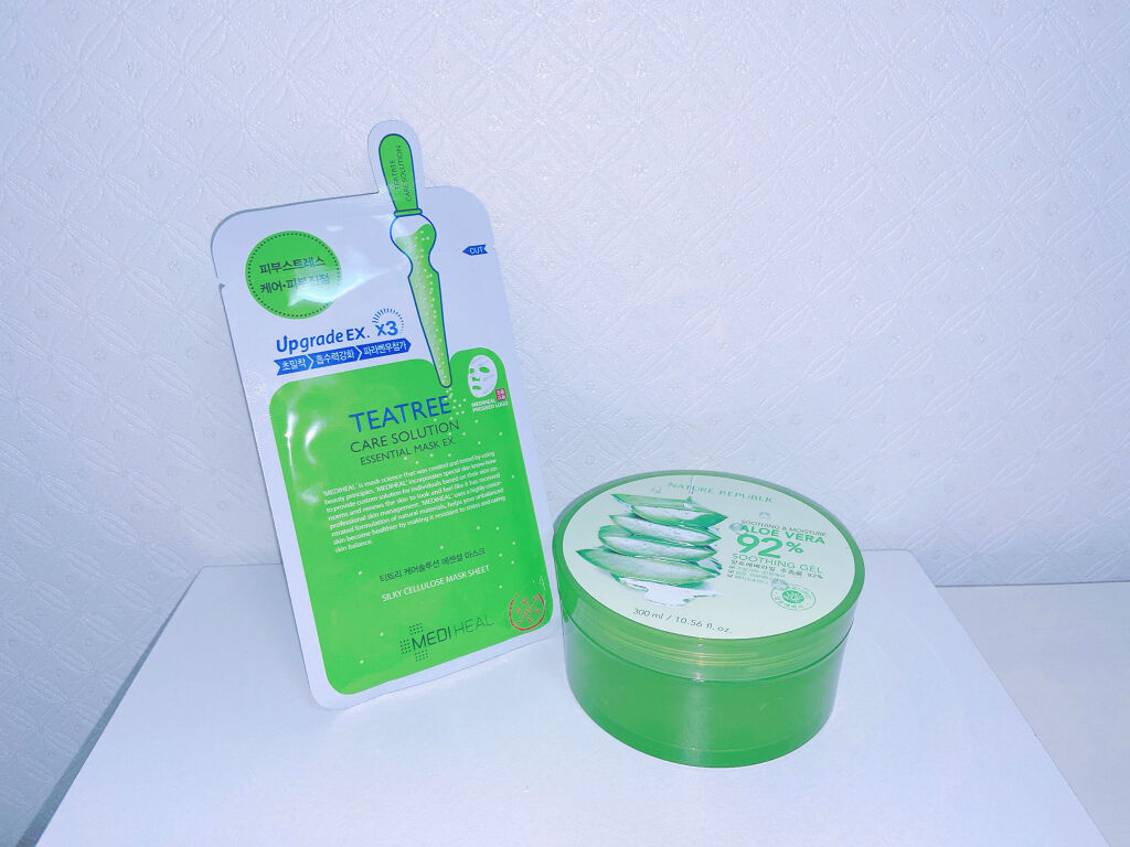 マイルド＆モイスチャーアロエジェル/ネイチャーリパブリック/ボディローションを使ったクチコミ（1枚目）