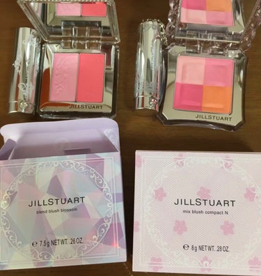 ブレンドブラッシュブロッサム 08 princess pink/JILL STUART/パウダーチークを使ったクチコミ（1枚目）