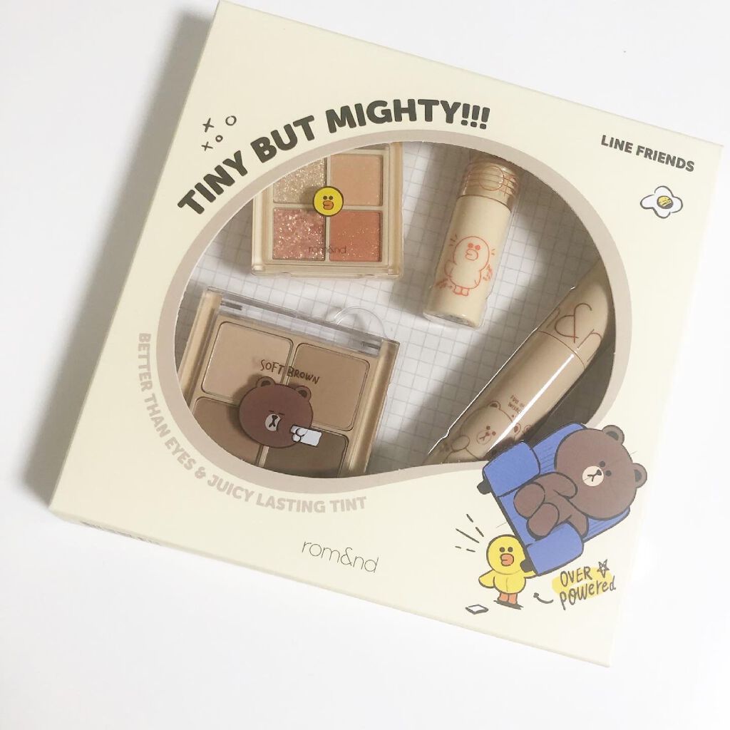 LINE FRIENDS EDITION/rom&nd/メイクアップキットを使ったクチコミ(1枚目)