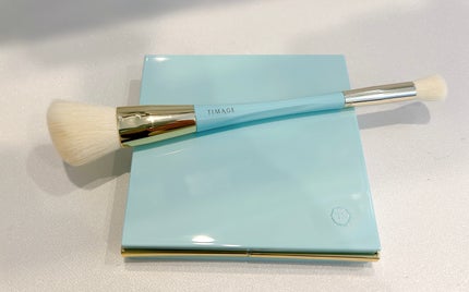 ハイライトシェーディングパレット/TIMAGE/パウダーハイライトを使ったクチコミ(4枚目)