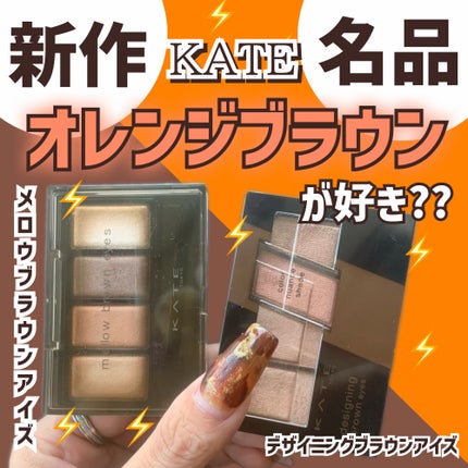 デザイニングブラウンアイズ/KATE/アイシャドウパレットを使ったクチコミ(1枚目)