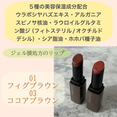 CEZANNE リップカラーシールドのクチコミ「
こんにちは、ぽぽです🌷



今回はCEZANNEのリップの
レビューをしていきたいと思いま.....」（2枚目）