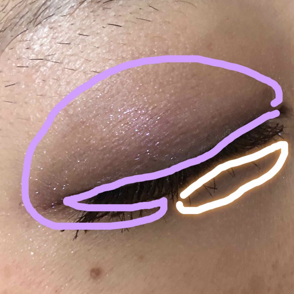 シングルカラーアイシャドウ/CEZANNE/単色アイシャドウを使ったクチコミ(2枚目)