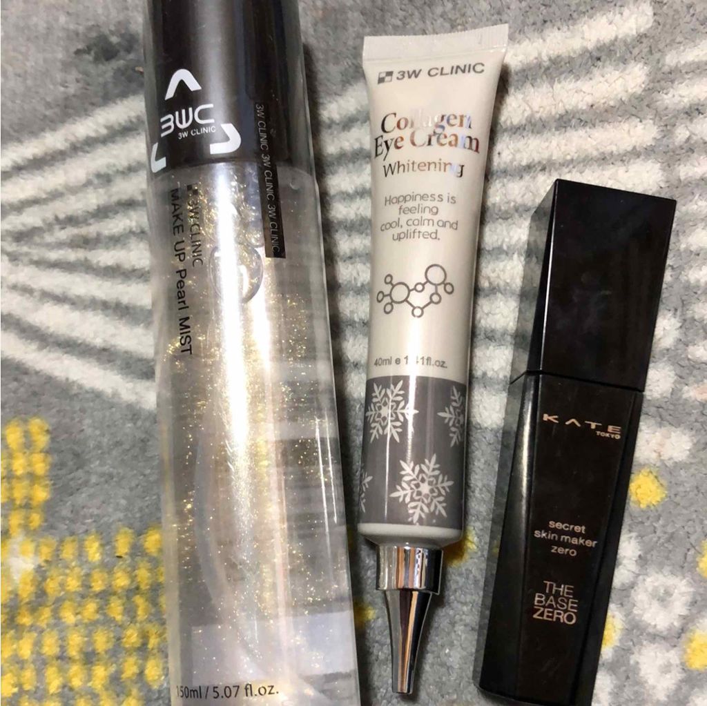 3 W MAKE UP Pearl MIST/3W CLINIC(韓国)/ミスト状化粧水を使ったクチコミ（2枚目）