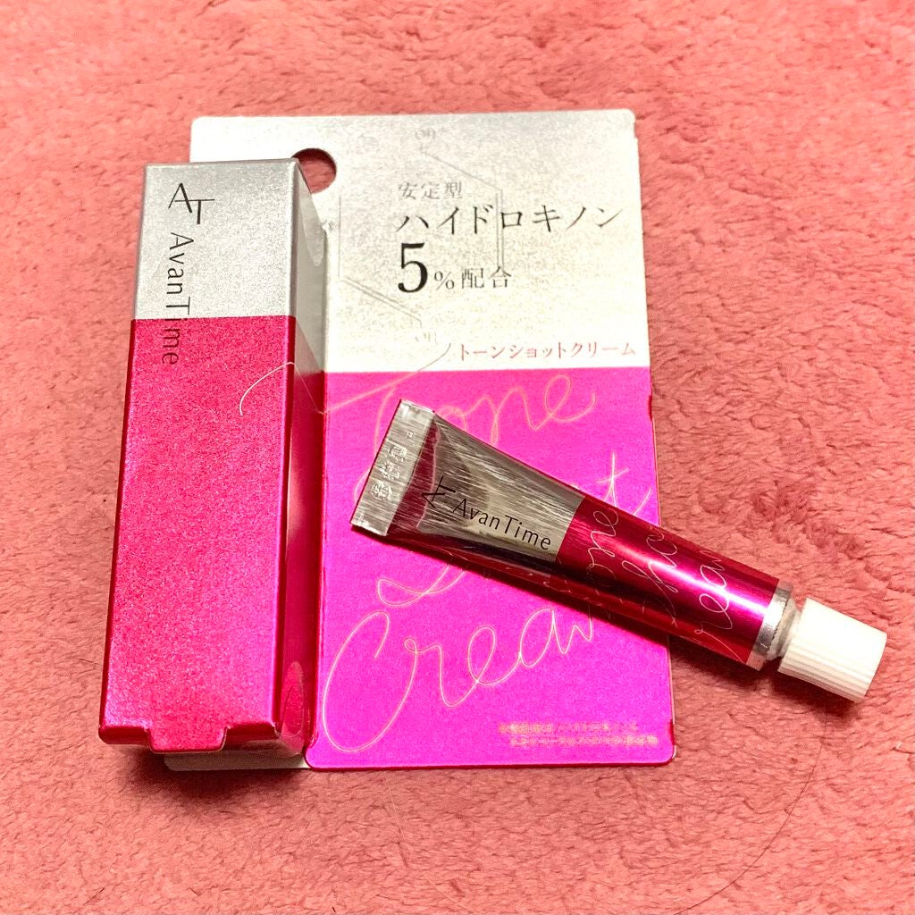 トーンショットクリーム/アバンタイム/フェイスクリームを使ったクチコミ(1枚目)