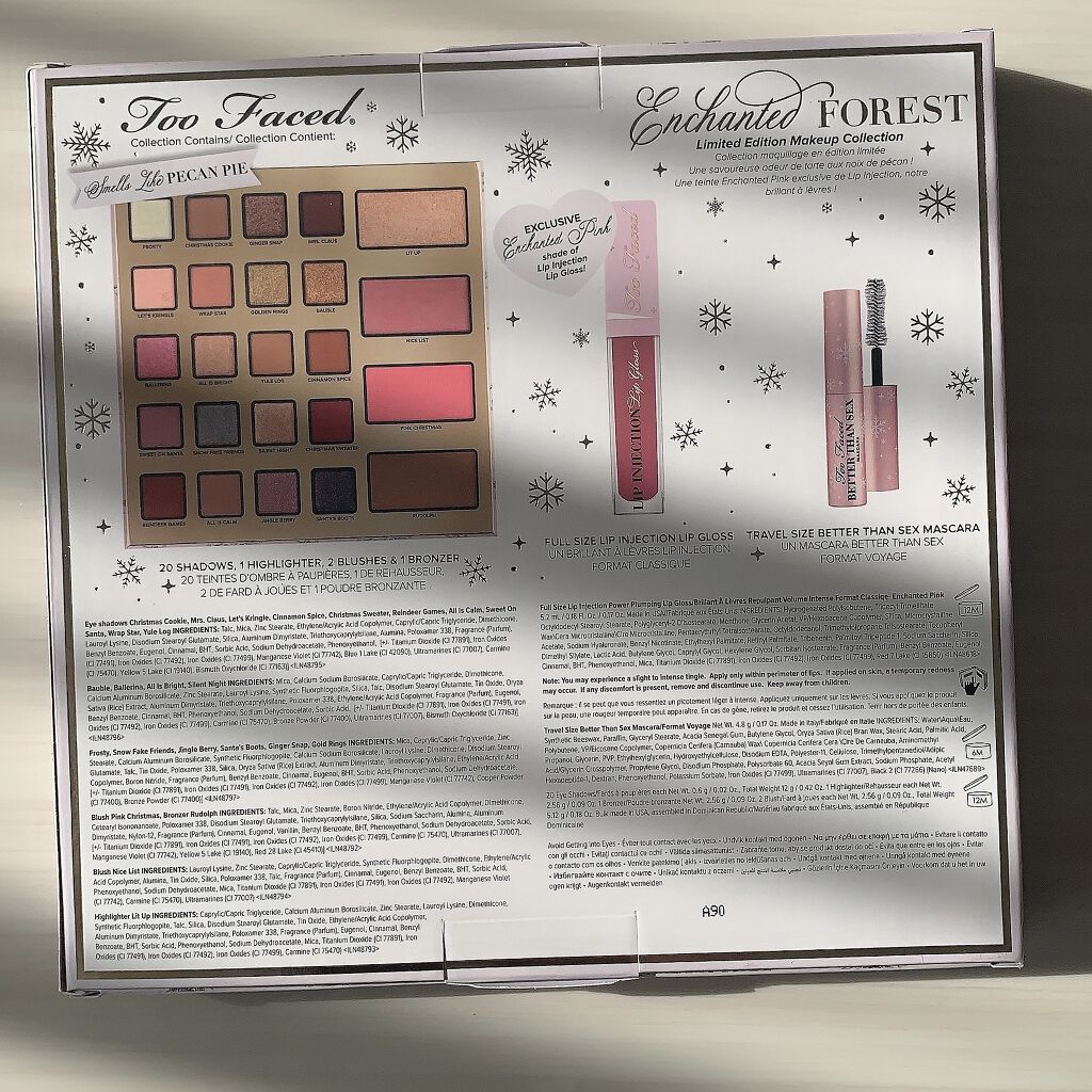 Enchanted Forestset/Too Faced/アイシャドウパレットを使ったクチコミ（2枚目）