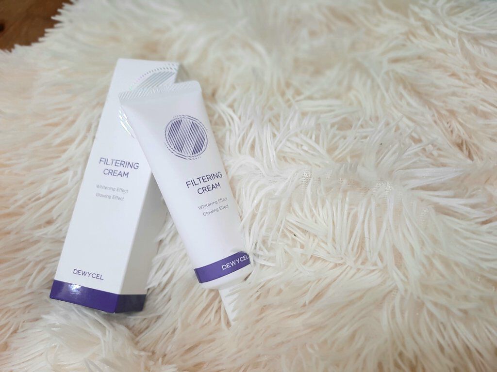 フィルタリングクリーム/DEWYCEL/日焼け止めクリームを使ったクチコミ（1枚目）
