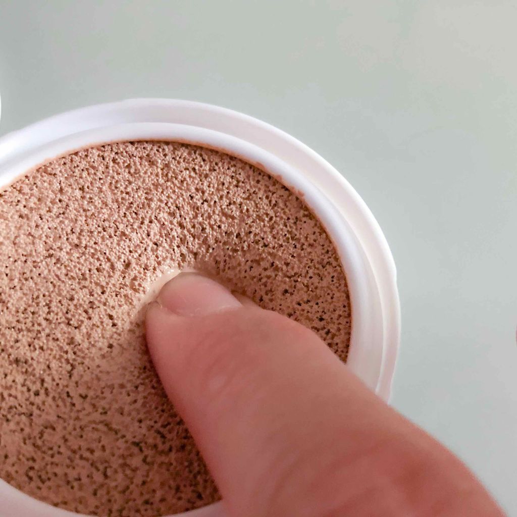 オーガニッククッションコンパクト/アクア・アクア/クッションファンデーションを使ったクチコミ（2枚目）