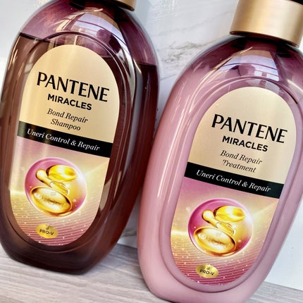 ミラクルズ うねりコントロール&リペア ボンドリペア シャンプー/トリートメント/パンテーン/市販シャンプーを使ったクチコミ(5枚目)