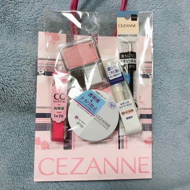 福袋 2019/CEZANNE/メイクアップキットを使ったクチコミ（2枚目）