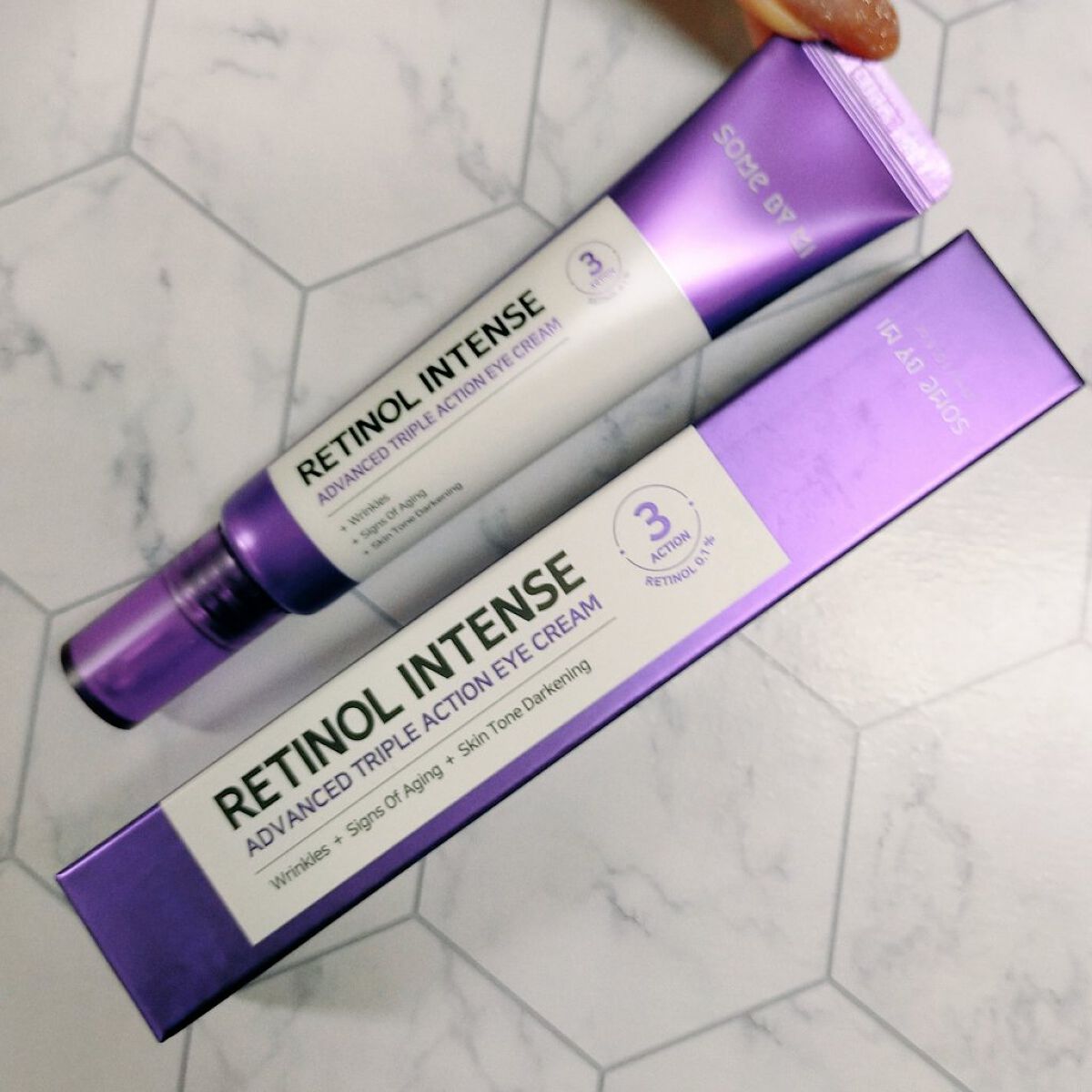 レチノールインテンシブ アドバンスドトリプルアクションアイクリーム/SOME BY MI/アイケア・アイクリームを使ったクチコミ（3枚目）