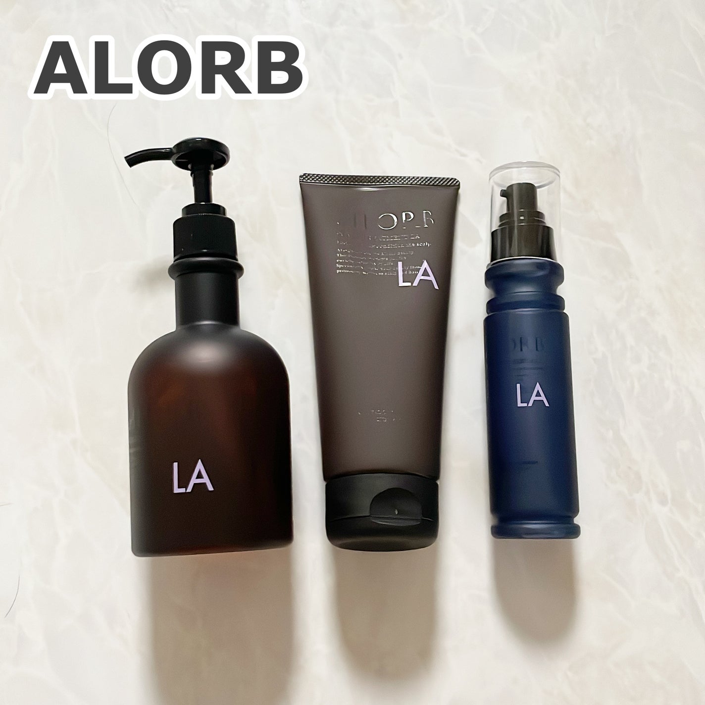 スキャルプシャンプーLA/トリートメントLA/ALORB/サロンシャンプーを使ったクチコミ(1枚目)